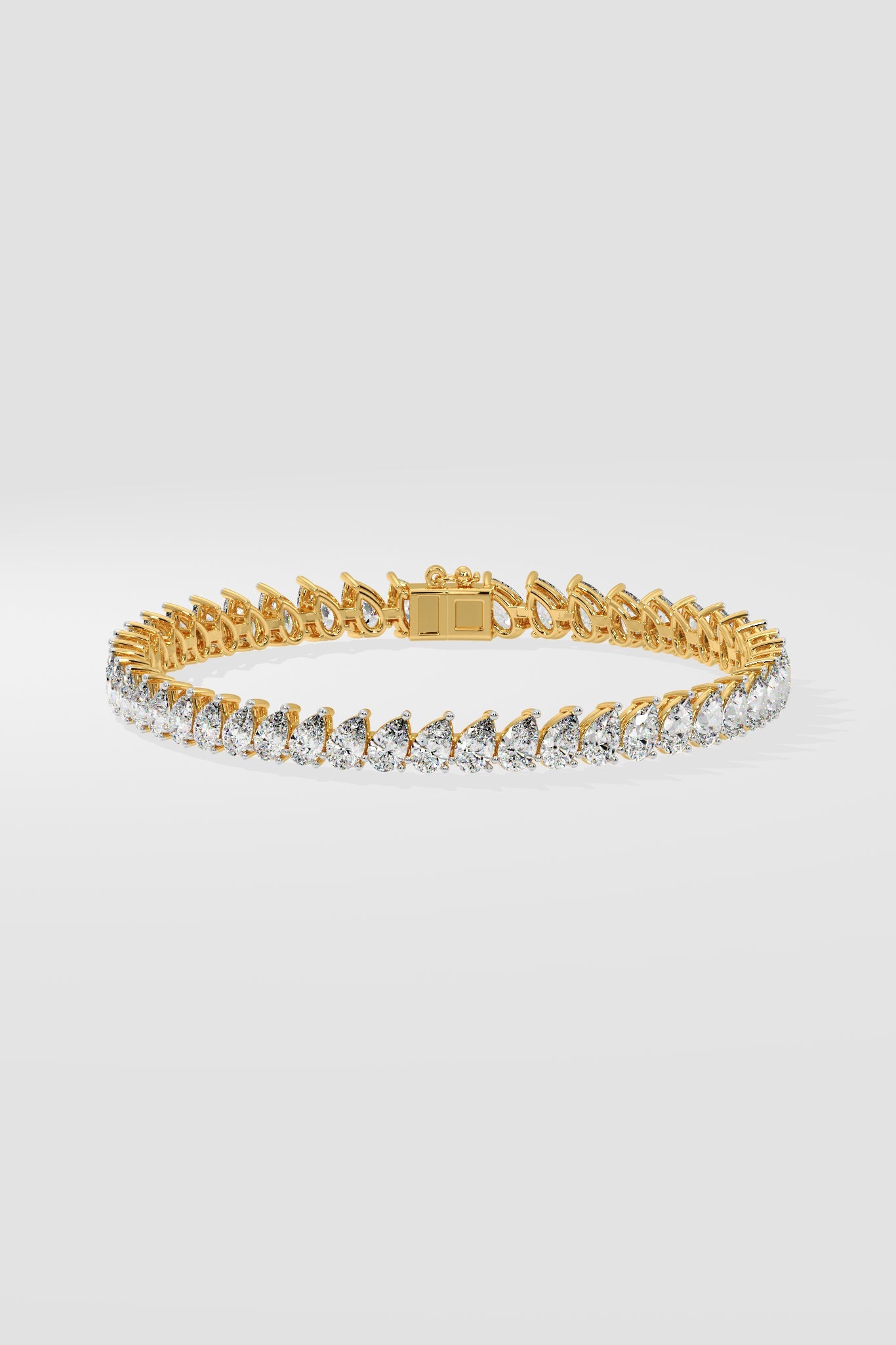 Pear Tennis Bracelet
