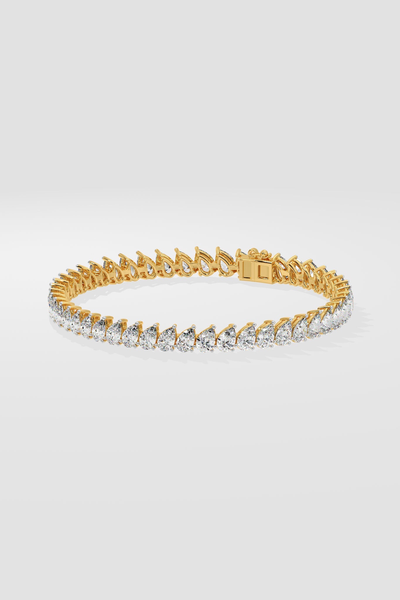 Pear Tennis Bracelet