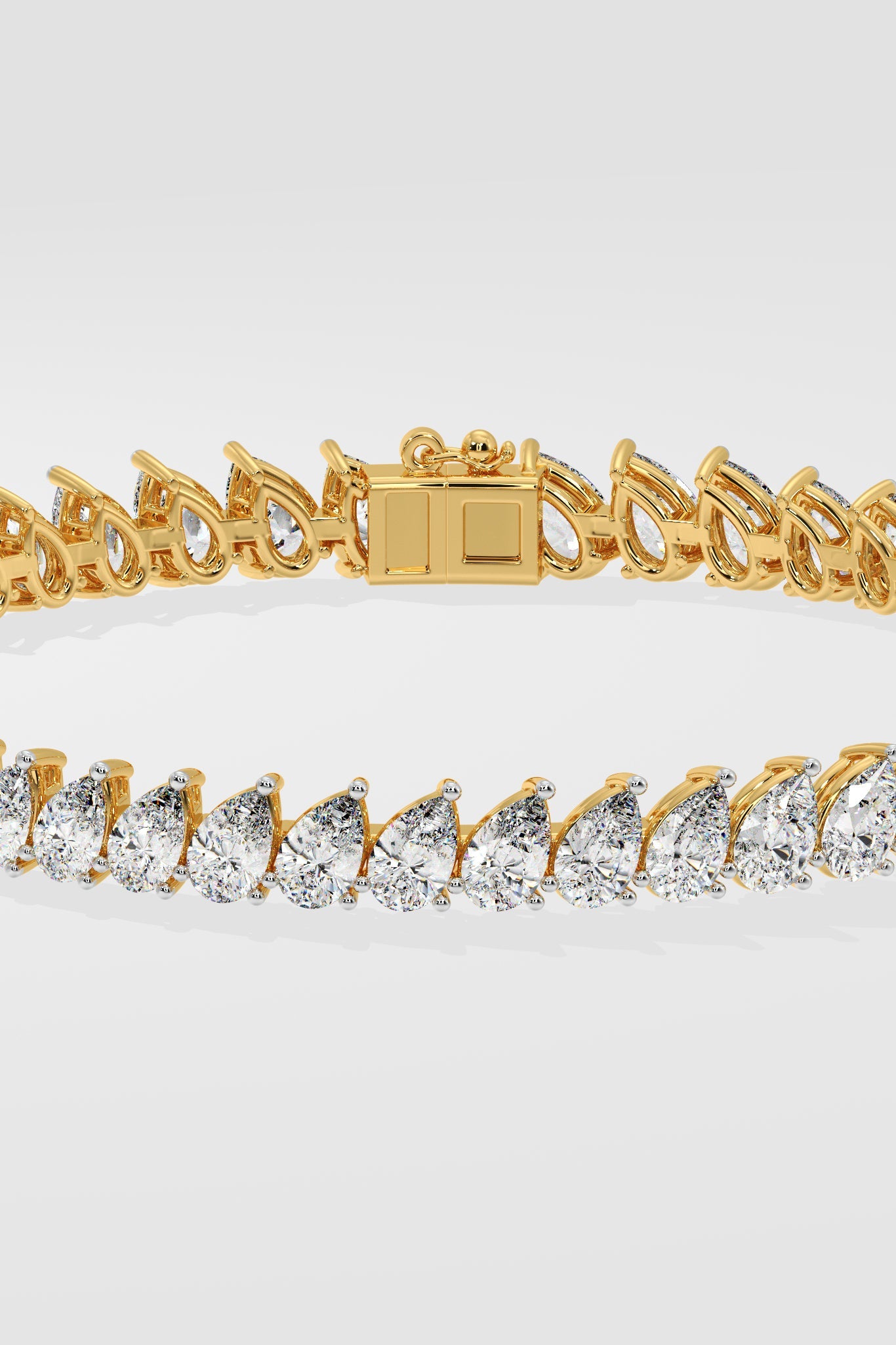 Pear Tennis Bracelet