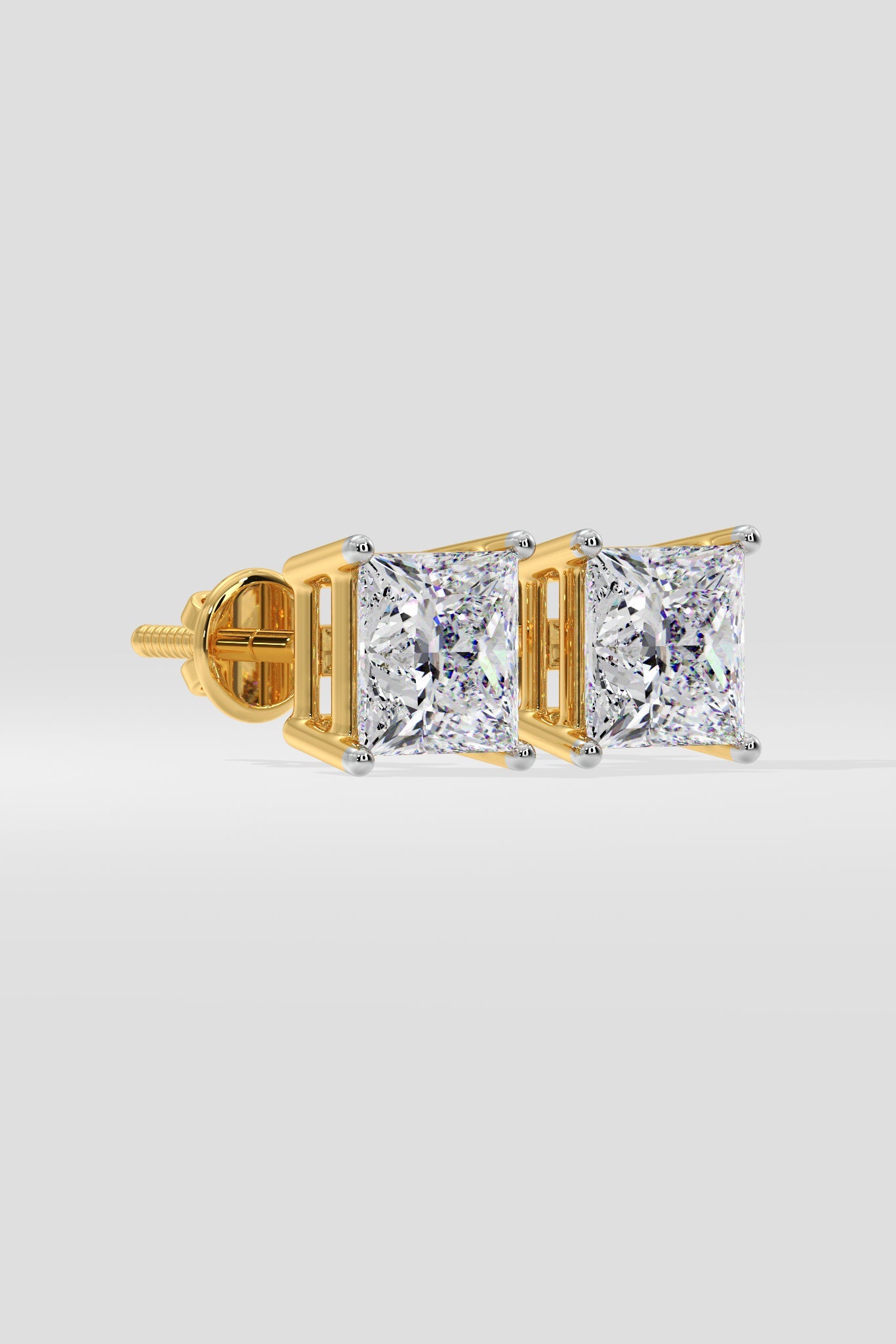 6 ct Princess Studs