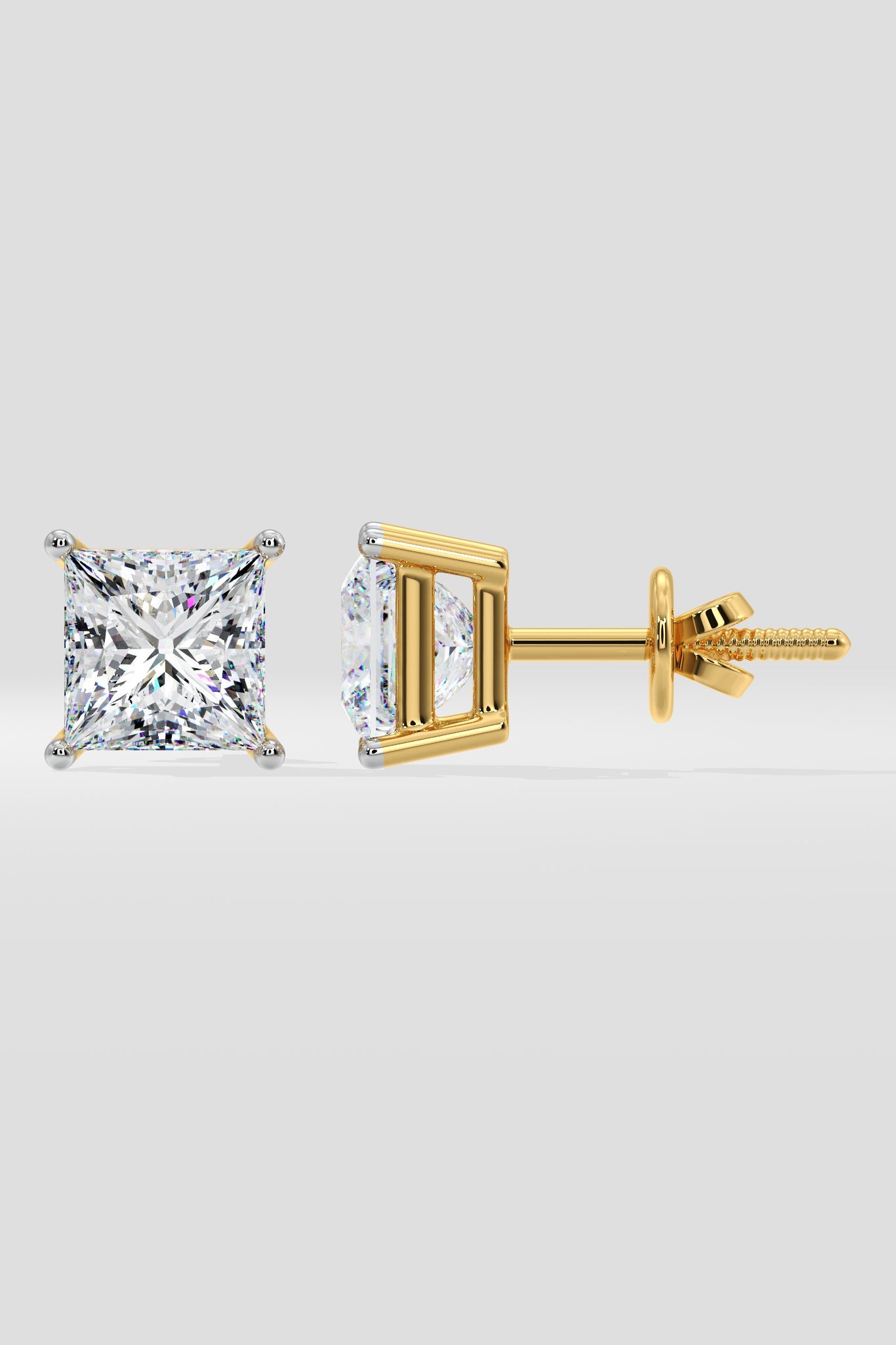 6 ct Princess Studs
