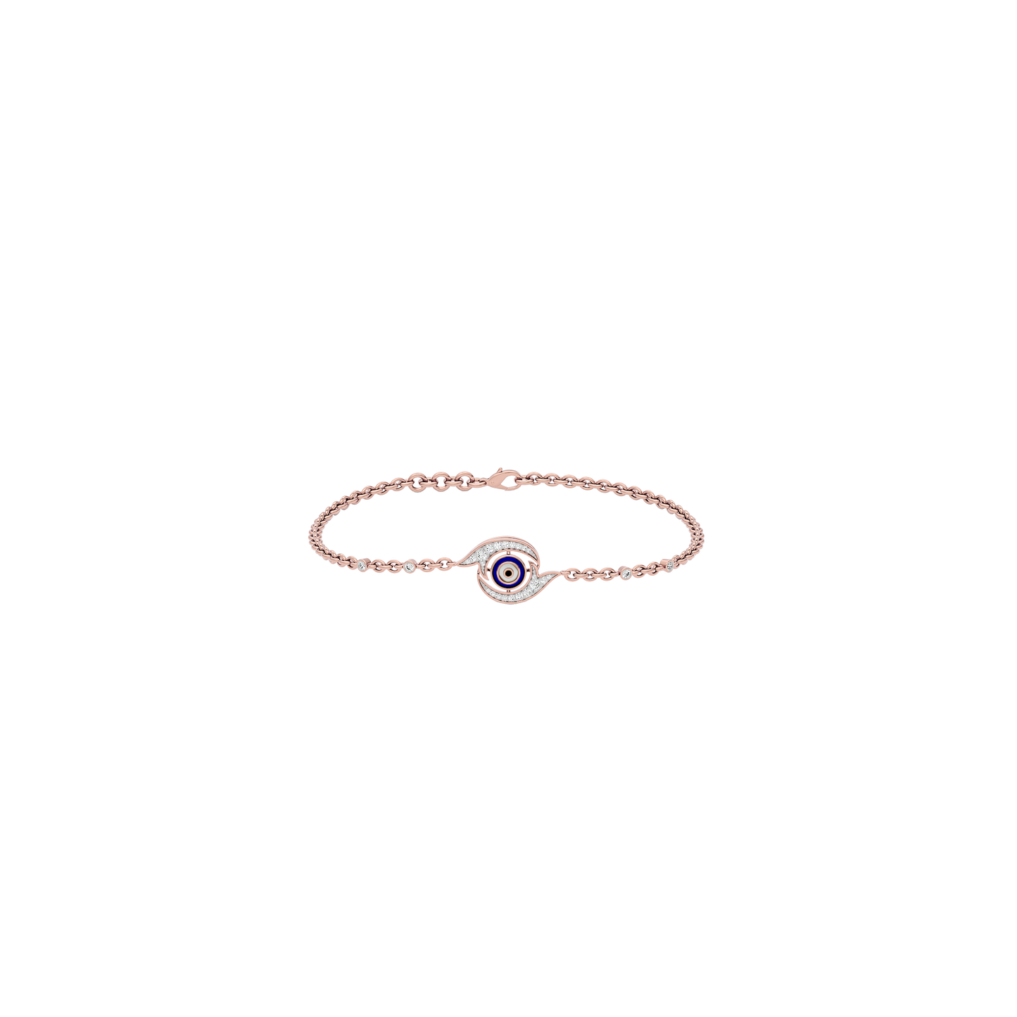 Rest in Magic Evil Eye Diamond Bracelet