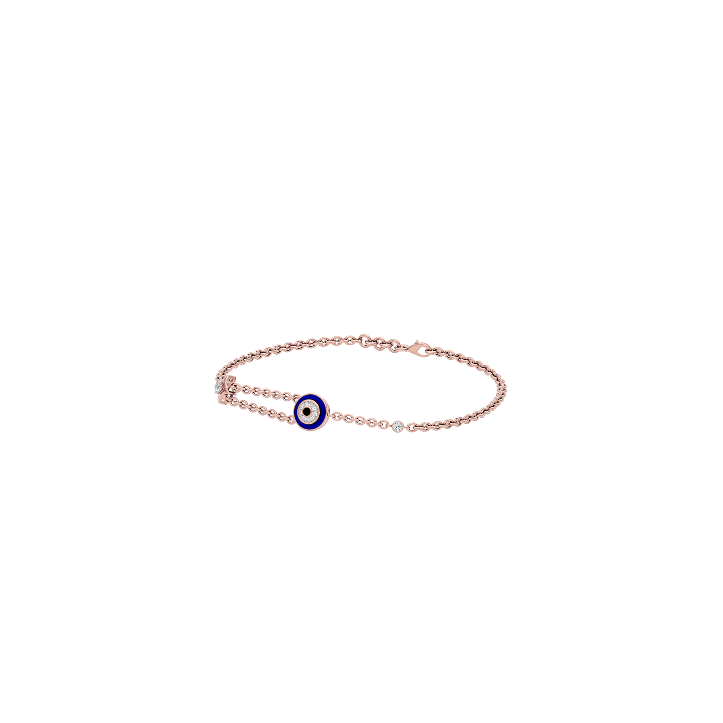 Luminous Evil Eye Diamond Bracelet