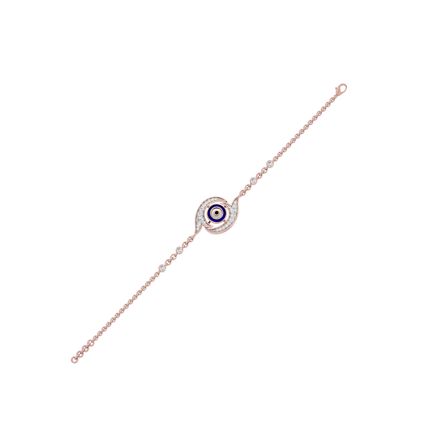 Rest in Magic Evil Eye Diamond Bracelet
