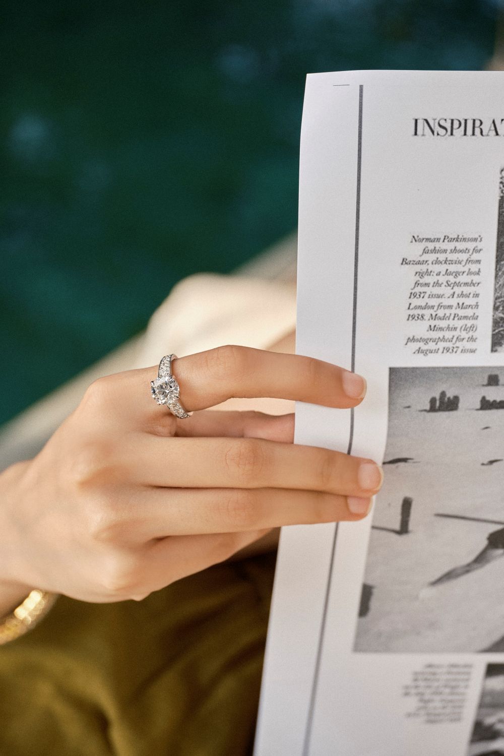 3 ct Fortuna Solitaire Ring