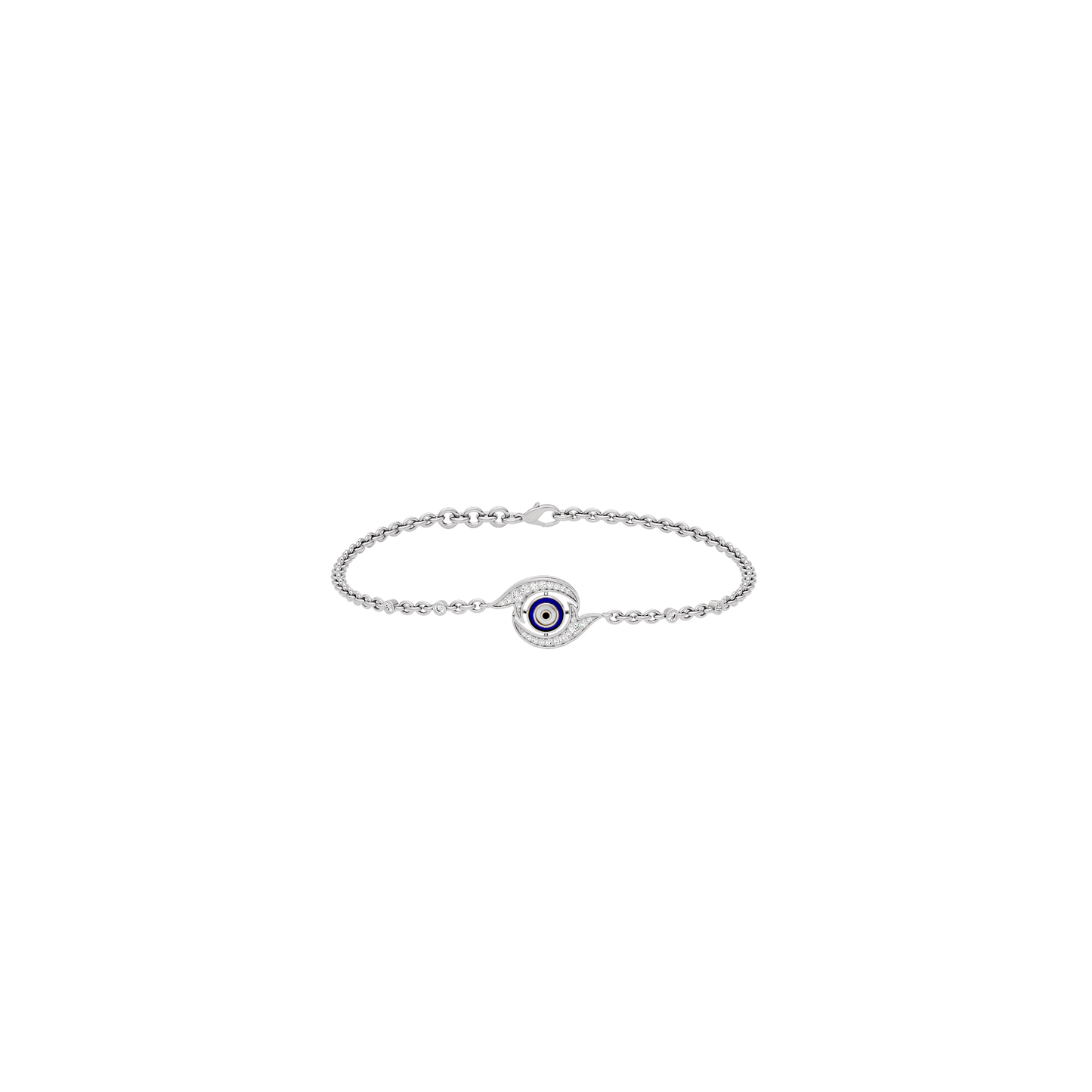 Rest in Magic Evil Eye Diamond Bracelet