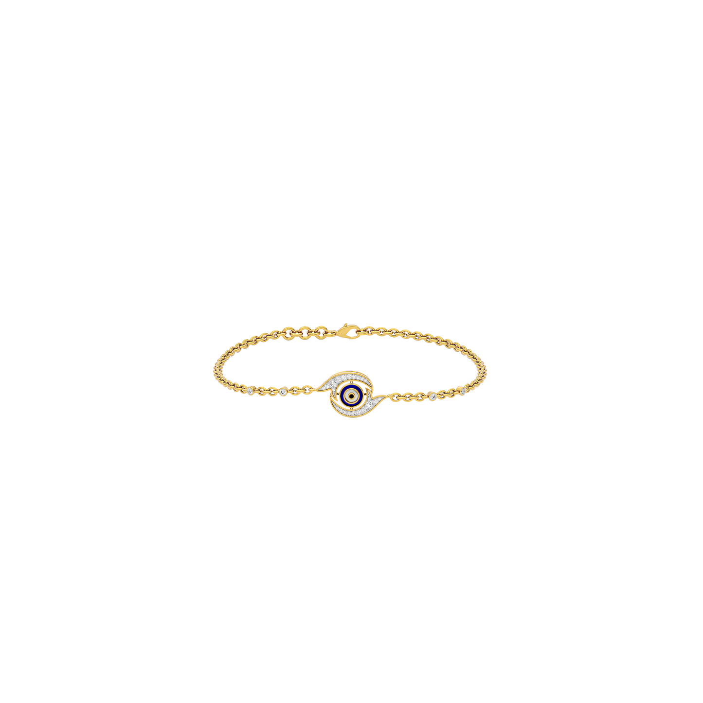 Rest in Magic Evil Eye Diamond Bracelet
