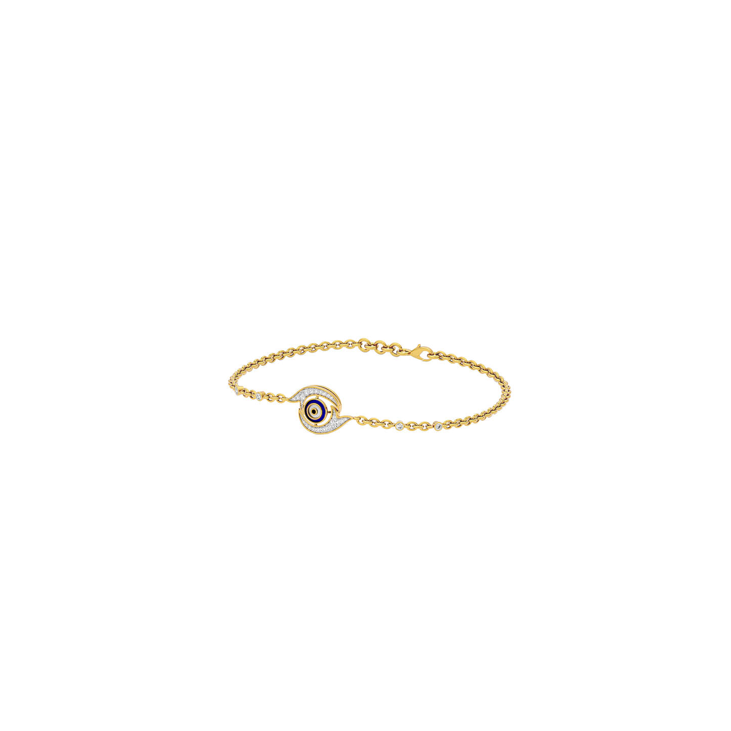 Rest in Magic Evil Eye Diamond Bracelet