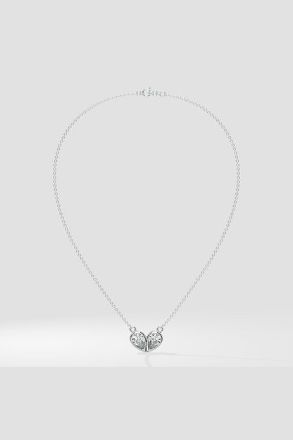 The Duo Heart Necklace