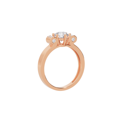 Alluring Flora Diamond Ring