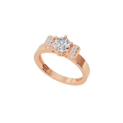 Alluring Flora Diamond Ring