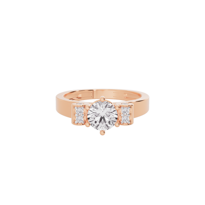 Alluring Flora Diamond Ring
