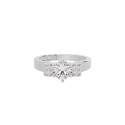 Alluring Flora Diamond Ring