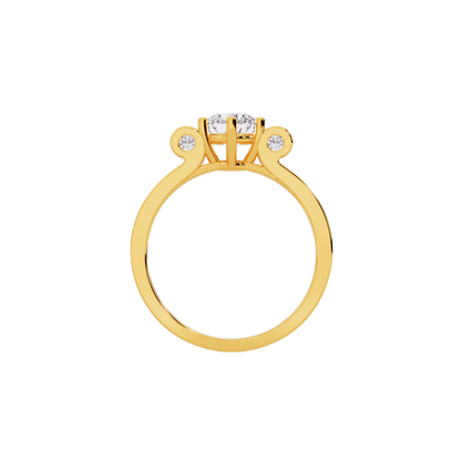 Alluring Flora Diamond Ring