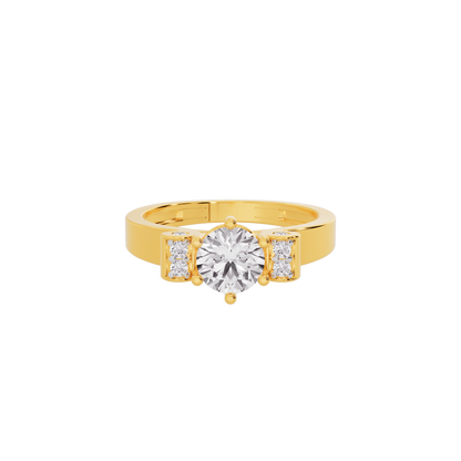 Alluring Flora Diamond Ring