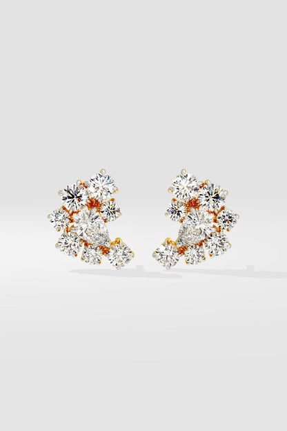 Vivid Cluster Studs