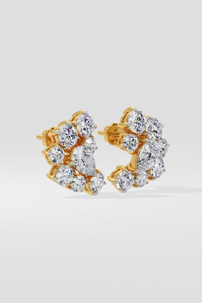 Vivid Cluster Studs