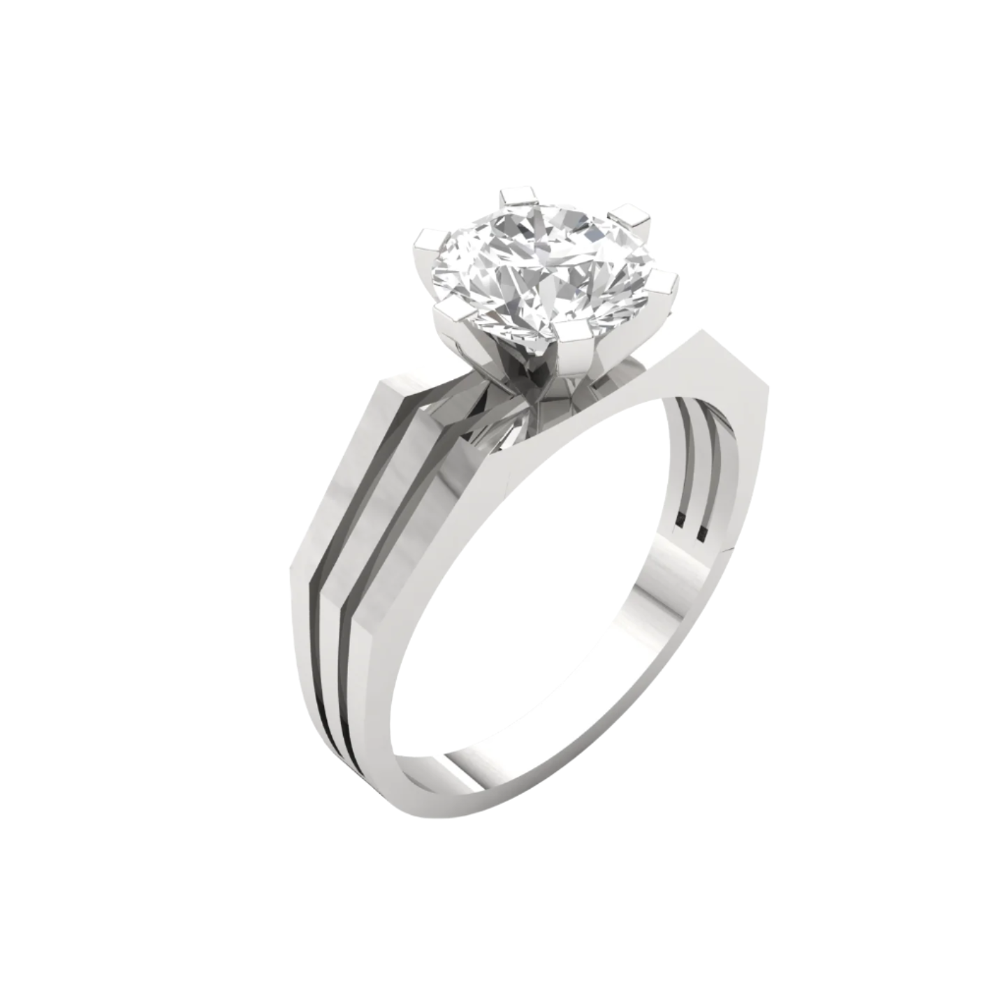 1.50 Carat Men's Wedding Diamond Ring