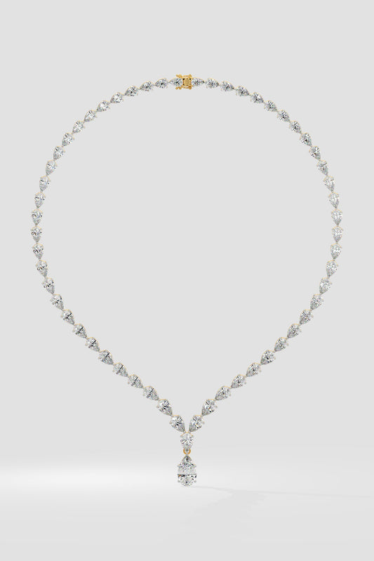 Linea Pear Necklace
