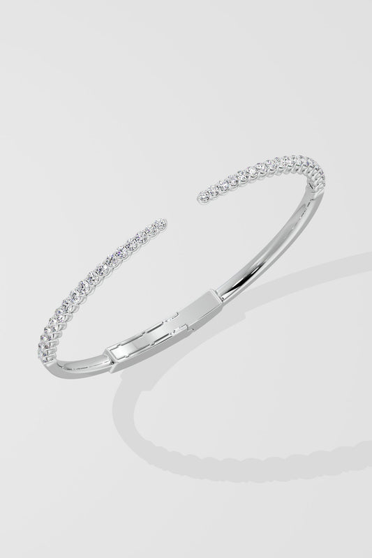Open Stack Oval Bangle