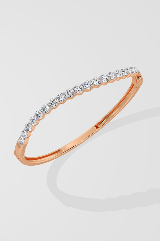 Swirl Oval Bangle