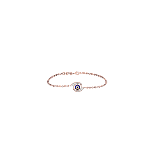Rest in Magic Evil Eye Diamond Bracelet