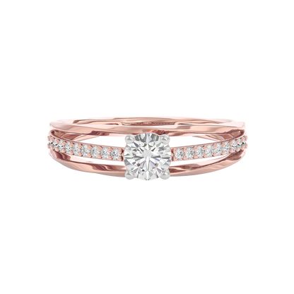 Ada Diamond Solitaire Ring