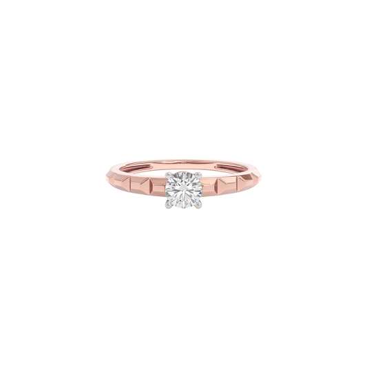 Alina Diamond Solitaire Ring