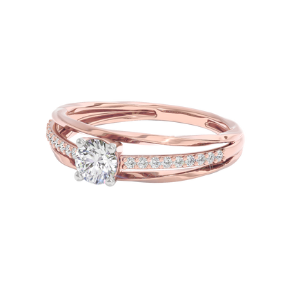 Ada Diamond Solitaire Ring