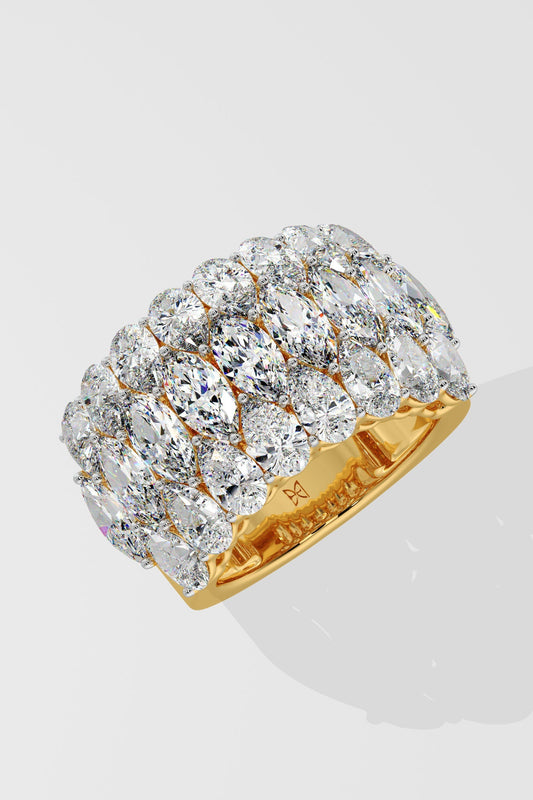 Marquise & Oval Trifecta Band