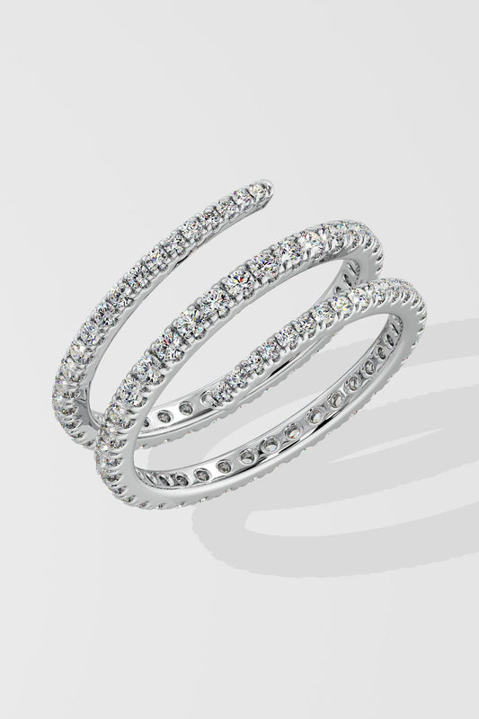 Swirl Promise Ring