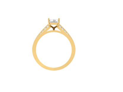 1.50 Carat Radiant Cut Engagement Ring