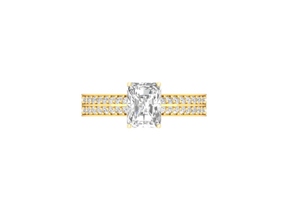 1.50 Carat Radiant Cut Engagement Ring