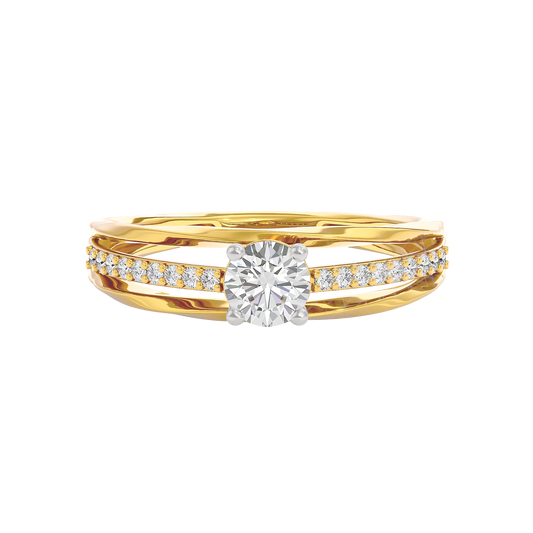 Ada Diamond Solitaire Ring
